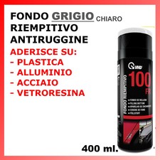 Fondo Riempitivo per Carrozzeria Spray Acrilico Antiruggine Aggrappante Plastica