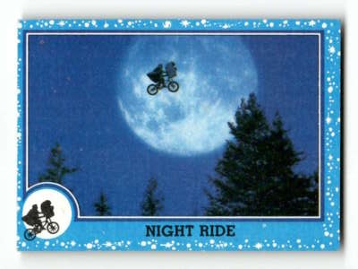1982 Topps E.T. 45 Night Ride VGEX to EX BXCP34