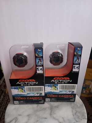 BRAND NEW Jakks Pacific Action Shot Digital Video Camera 45821 FACTORY Lot Of 2