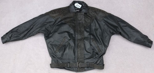 TIBOR WOMEN LEATHER JACKET Size - S. TAG NO. 20T - Picture 6 of 9