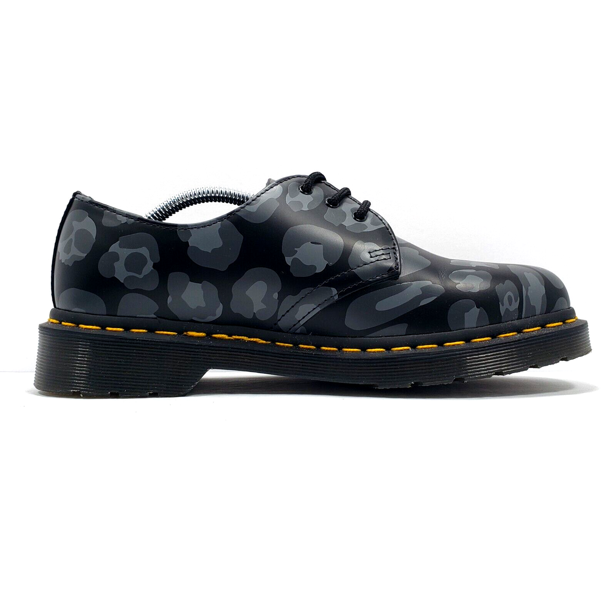 Dr. Martens 1461 Skull Leopard Print Oxford Black 27686 Men\'s Size 7 / Women\'s 8 Doc Martens 27686 Skull Leopard Print Oxfords | Mercari main image 4