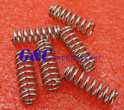 10PCS Spring For 3D Printer Extruder Heated Bed Ultimaker Makerbot