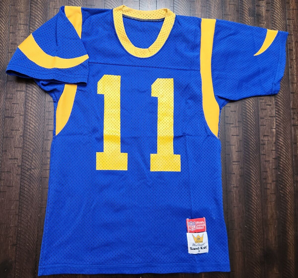 Vintage MacGregor Sand Knit Los Angeles Rams Jim Everett Vintage MacGregor Sand Knit Los Angeles Rams Jim Everett