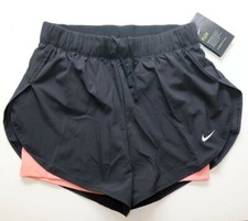 Image of NIKE FLEX TRAINING GYM DRI FIT 2.5" 2IN1 SHORTS - BLACK AR6353-014 - WOMEN XS