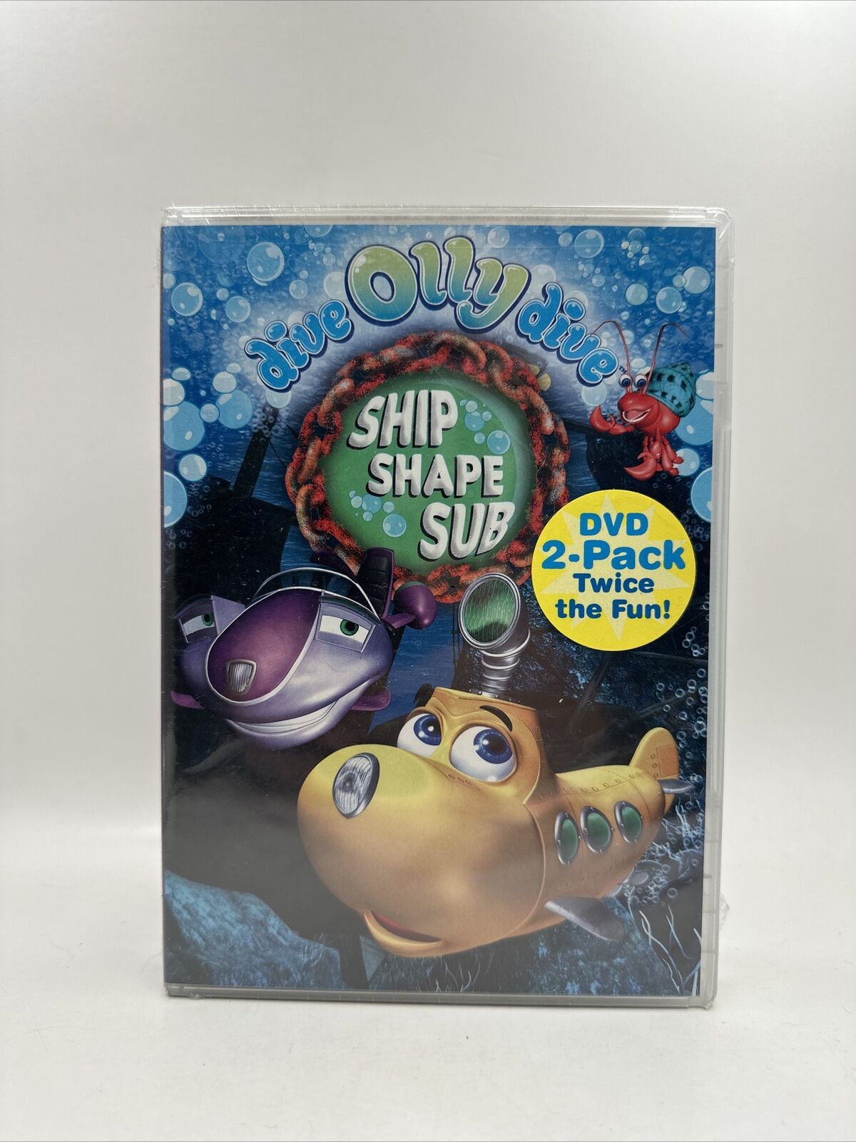 Dive Olly Dive 2 Pack DVD : Ship Shape Sub & Front Row Fun New Factory  Sealed
