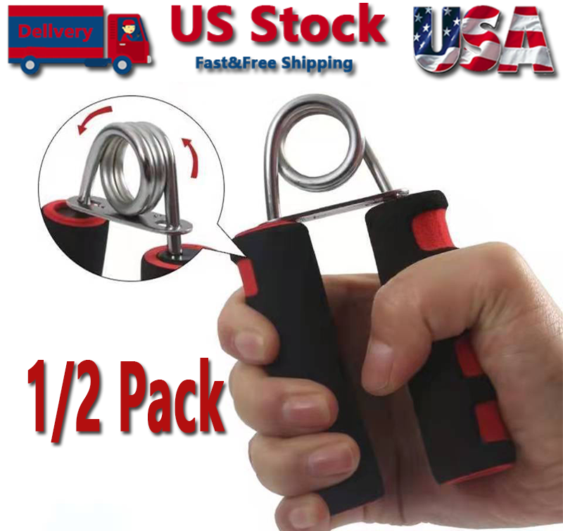 2X Exercise Foam Hand Grippers Forearm Grip Strengthener Grips