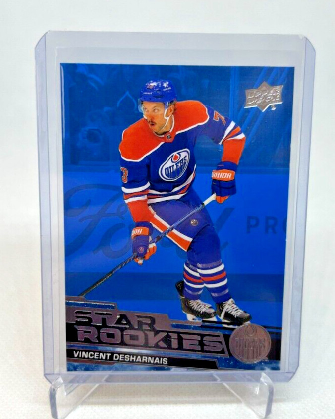 2023-24 Upper Deck NHL Star Rookies VINCENT DESHARNAIS RC Blue #17