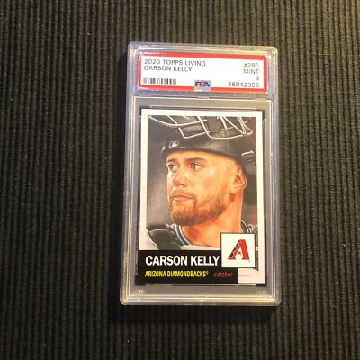 2020 TOPPS LIVING SET #290 CARSON KELLY *PSA 9 MINT* DIAMONDBACKS | eBay
