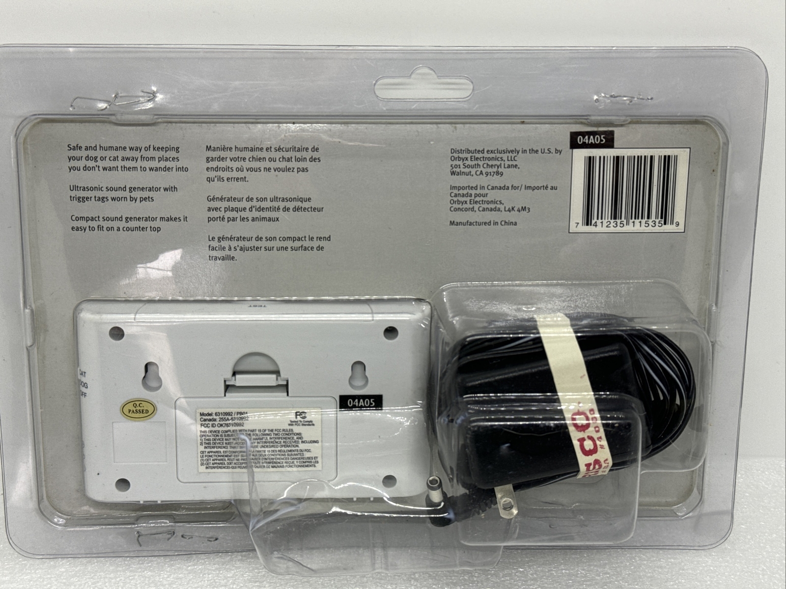 Nexxtech Pet Border 2 Collar Tags Dogs & Cats Ultrasonic Sound Generator *READ*