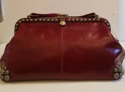 patricia nash frame satchel