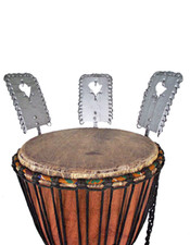 Kessing Set 3 Stk. für die Djembé Dreadnut Westafrica Snare Sound Percussion 