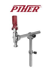 19100 PIHER TCP WELDING TABLE PISTON CLAMP 800 lb. Clamping Force