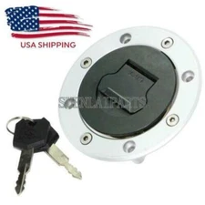 Fuel Gas Tank Cap Cover Lock For Suzuki Bandit GSF1200 1996-2011 GS500/RGV 250