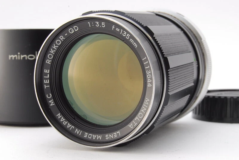 Minolta f/3.5 Camera Lenses 135mm Focal for sale | eBay