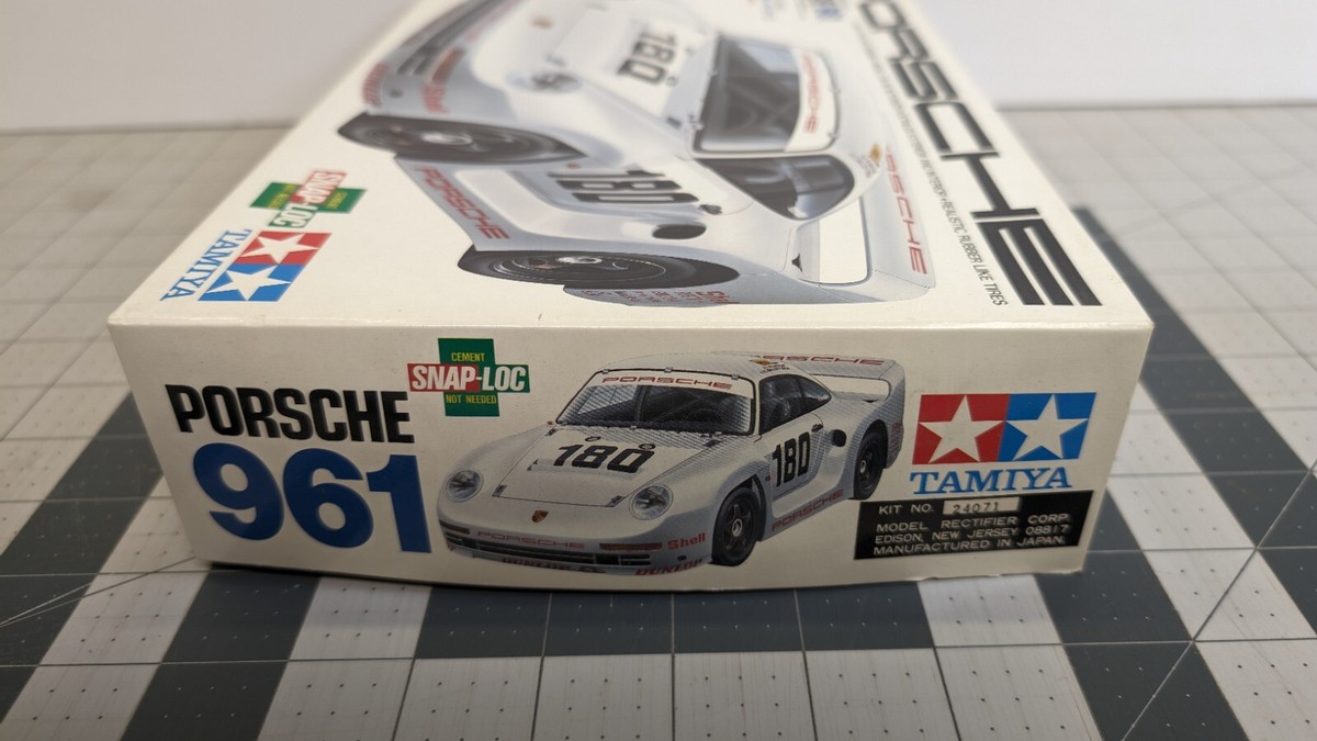 Tamiya 1/24 Porsche 961 Le Mans 24 Hours 1986 Model Unstarted | eBay