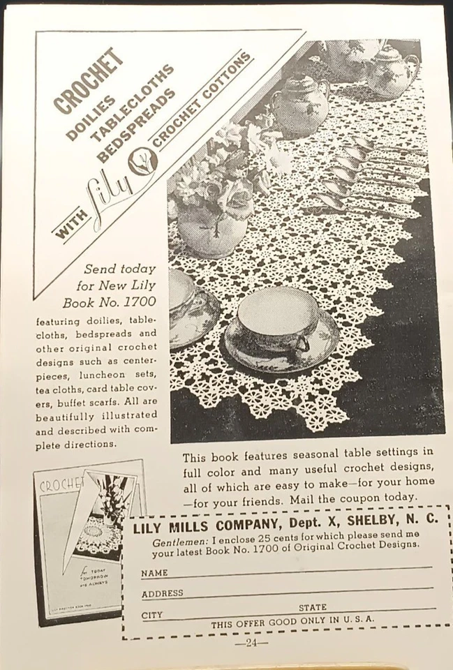 Vintage August 1948 The WorkBasket Magazine Home & Needlecraft Vol 13 No 11 - Image 2 of 2