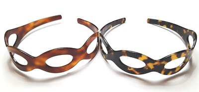 Headband Oval Twist Loop Women Tokyo Tortoise Tiara Charles Wahba Made in France