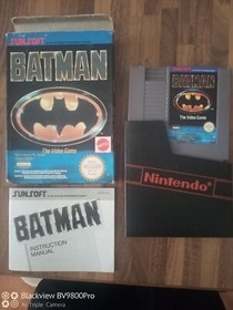 Batman Nintendo Nes Gioco, Scatola E Libretto. PAL - Ita