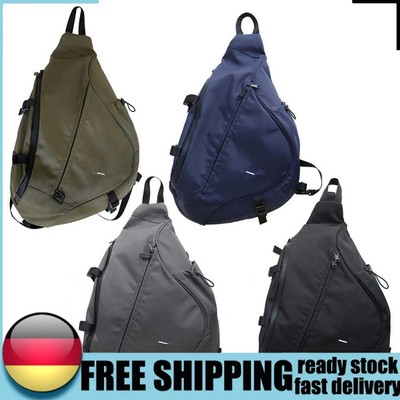 Unisex Casual Satchel Bag Adjustable Strap Large Capacity Travel Hiking Daypack