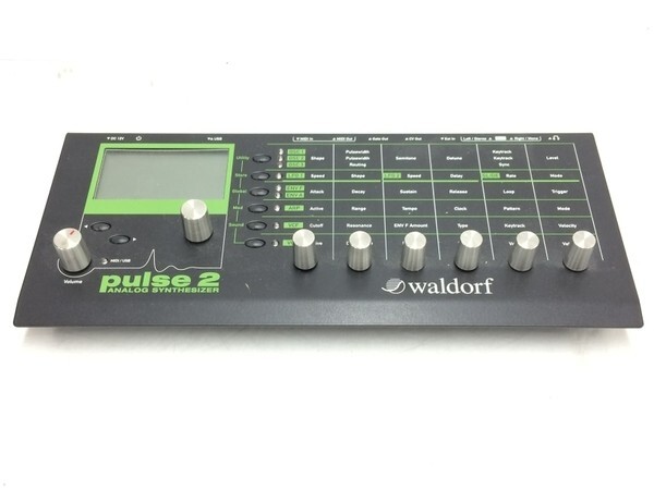 Waldorf Pulse 2 Analog Sound Synthesizer Desktop w/o AC Cable Used