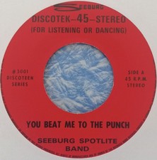 hear 1963 RARE FEMALE NORTHERN SOUL Seeburg Spotlight "You Beat Me To The Punch"