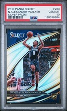 2019 PANINI SELECT SILVER PRIZM #263 NICKEIL ALEXANDER-WALKER PSA 10