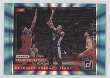2021 Panini Donruss Franchise Features Holo Teal Laser Dejounte Murray #27 9o3