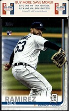2019 Topps Update #US67 Nick Ramirez Rookie Detroit Tigers