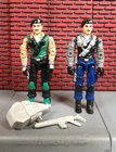 Vintage 1986 1990 GI JOE Dial-Tone Action Figure Lot V1 V3 ARAH Hasbro