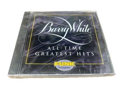 CD- Barry White- All Time Greatest Hits, 1994 Released,still Sealed.