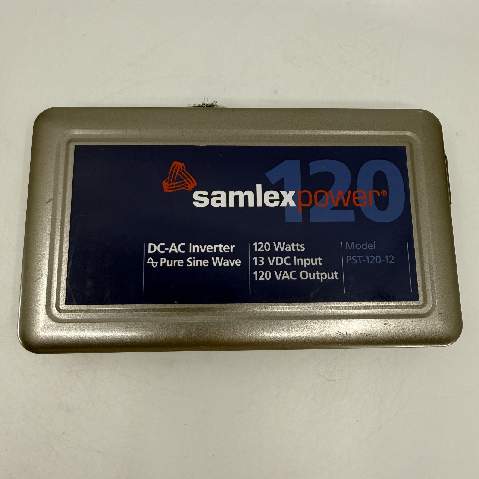 Samlex Power DC-AC Inverter Pure Sine Wave PST-120-12, 120W, 13VDC, 120 VAC READ