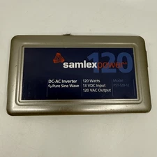 Samlex Power DC-AC Inverter Pure Sine Wave PST-120-12, 120W, 13VDC, 120 VAC READ