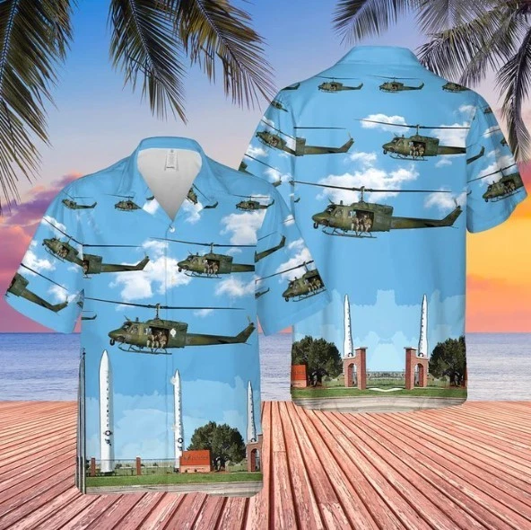 USAF UH-1N Huey 37th Helicopter Squadron Hawaiian Shirt
Opens in a new window or tab