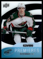 2011-12 Upper Deck Ice Rookie Brett Bulmer Rookie /999 Minnesota Wild #62