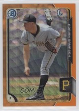 2015 Bowman Chrome Prospects Orange Wave Refractor Adrian Sampson #BCP20 2vk