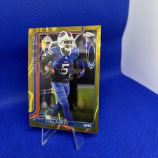 25 Topps Chrome Football Joshua Palmer /50