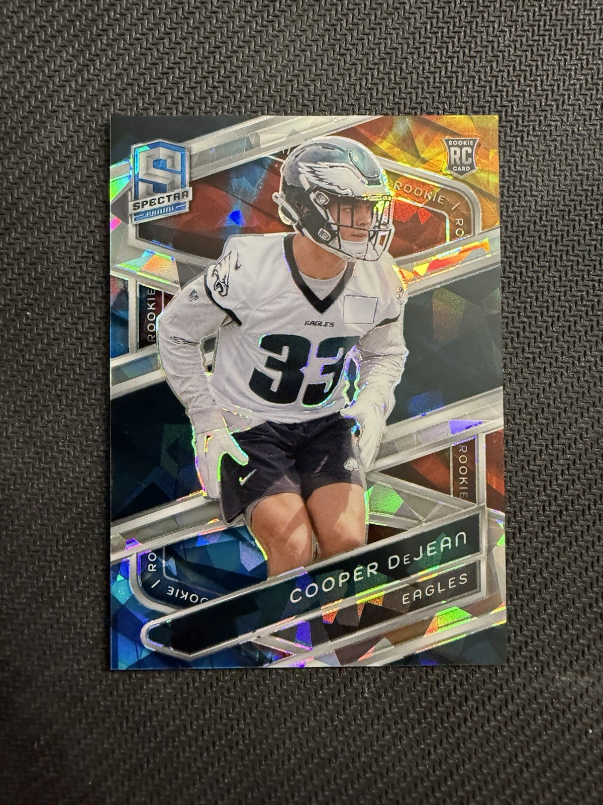 2024 Panini Spectra - Rookies Cooper DeJean #168 Astral Prizm /40 (RC)