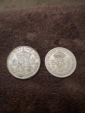 1948 SILVER HALF CROWN GEORGE VI COIN Free UK Postage &pound;3.45 (CRB)