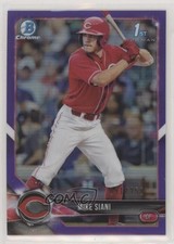 2018 Bowman Draft Chrome Purple Refractor 91/250 Mike Siani #BDC-161 fm0