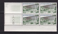 TIMBRE 1960 FRANCE COIN DATE CHAUMONT N° 1240-N**. TB-VOIR SCAN RV-
