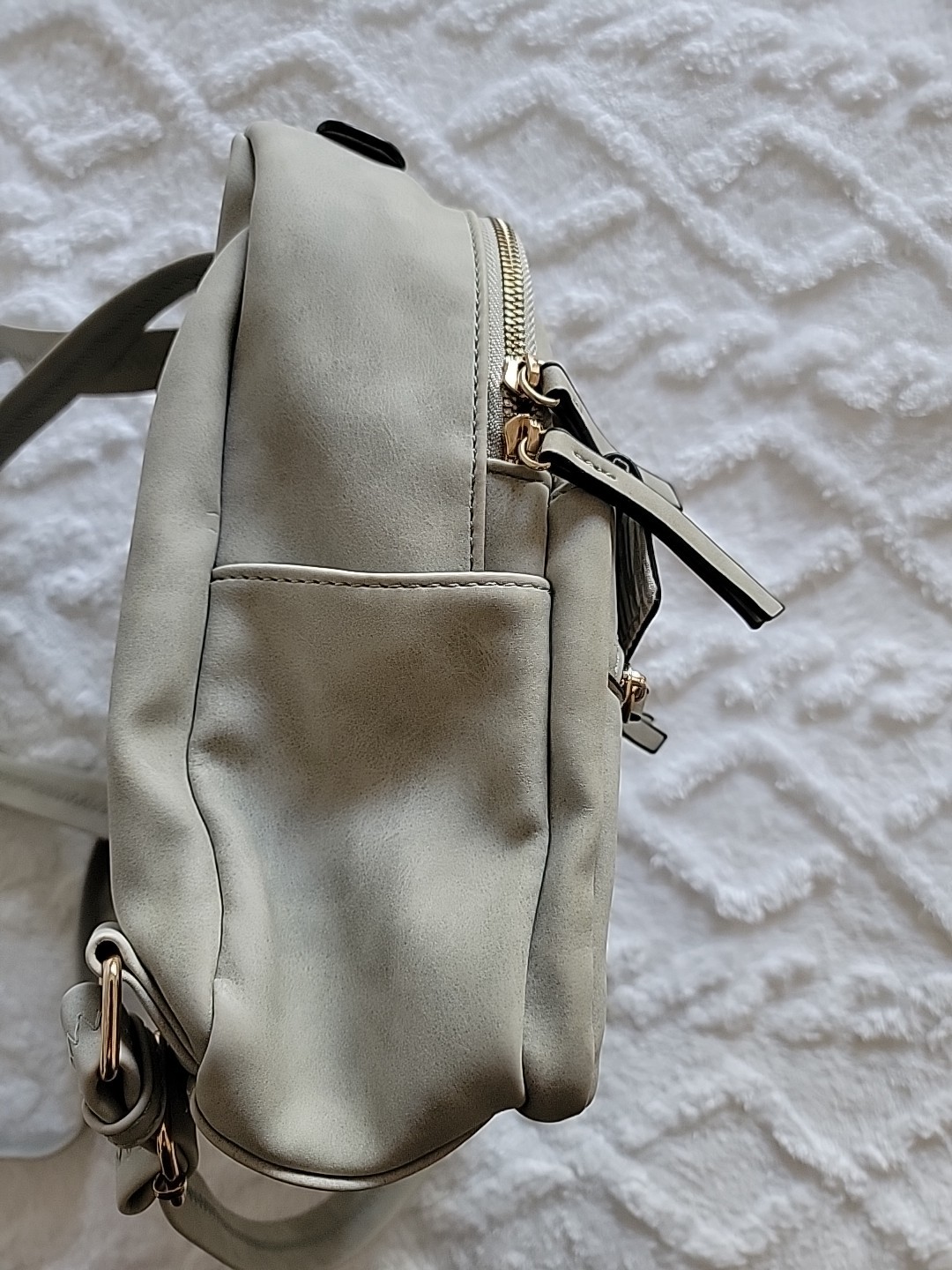 Medium Gray Backpack - image 4