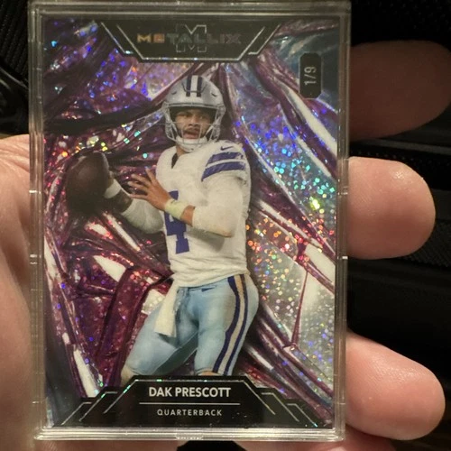 Wild Card American Metallix 2025 Dak Prescott Cowboys WMG-DP Serial 1/9