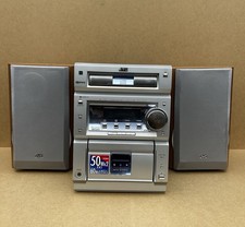 JVC UX-P55 Micro Component Hi-Fi System CD Player Silver