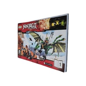 LEGO Ninjago 70593 The Green NRG Dragon Instruction Manual Book 1 Only