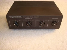 Realistic Tape Control Center 42-2115 3 Deck Audio Selector Switch Box