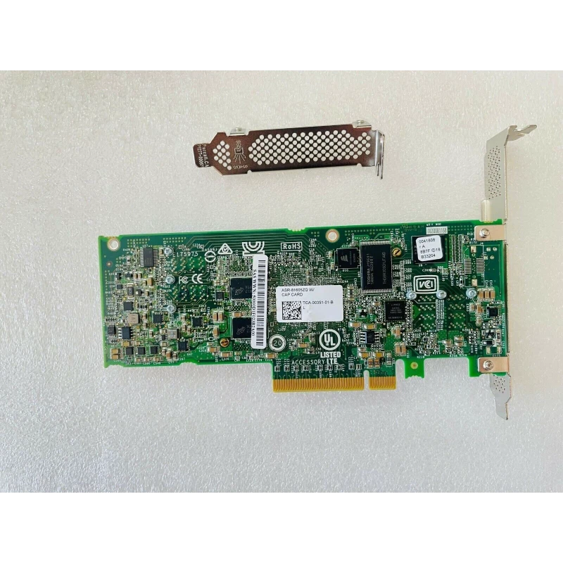 Adaptec ASR-81605ZQ 12G SAS 16-Port 1GB Cache PCIe x8 RAID Controller - Image 3 of 3