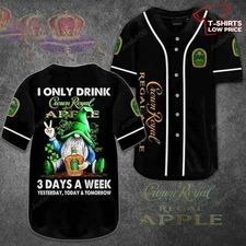 Crown Royal Apple Gnome Baseball Jersey_o12_84