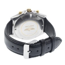 BREITLING CHRONOMAT 81.950 39mm SS/YG White Dial Automatic Chronograph #C485 2