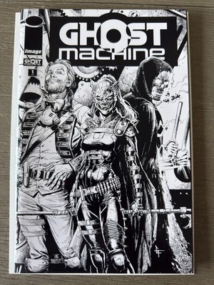 Ghost Machine #1 Image 2024 ComicsPro Sketch Variant - 1st Rook - Near Mint 9.4