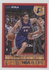 2013-14 NBA Hoops Red Luis Scola #66 0b5